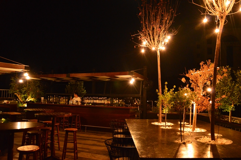 Kitchen Yard on Saturday Night